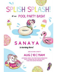 Unicorn Pool Party