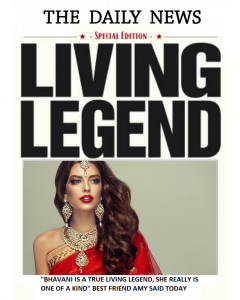 Living Legend Newspaper Birthday Card