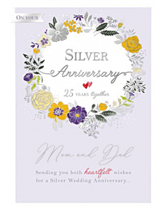 25 Years Together Silver Anniversary