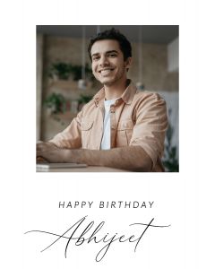 Polaroid Birthday