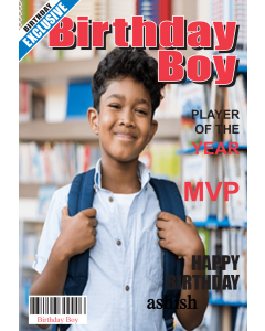 Player Of The Year Magazine Cover Birthday