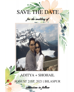 Buy Customized Watercolor Stroller Baby Shower Card
