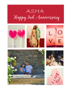 Photo Anniversary Card