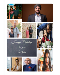 Personalised Birthday Card