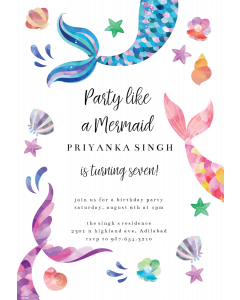 Mermaid Tail Birthday