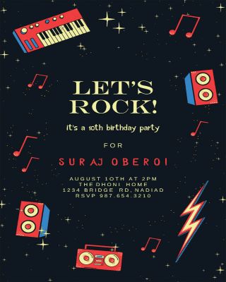 Rock Music Party