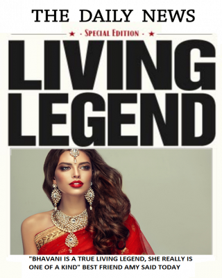 Living Legend Newspaper Birthday Card