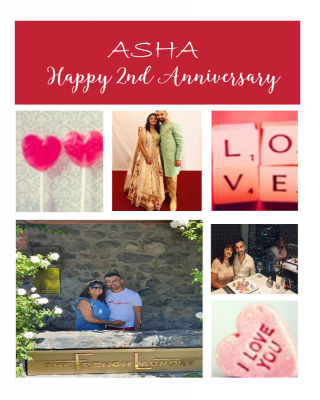 Photo Anniversary Card